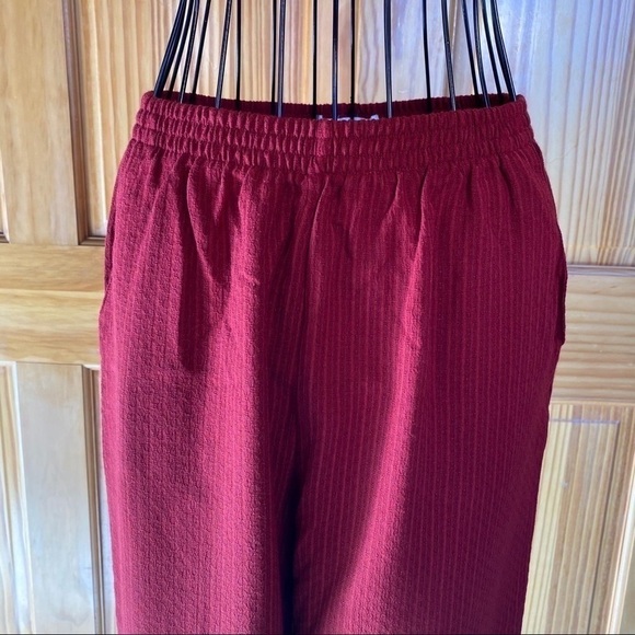Vintage Napa Valley Cropped Pant Set Red Size S/M - Picture 11 of 16